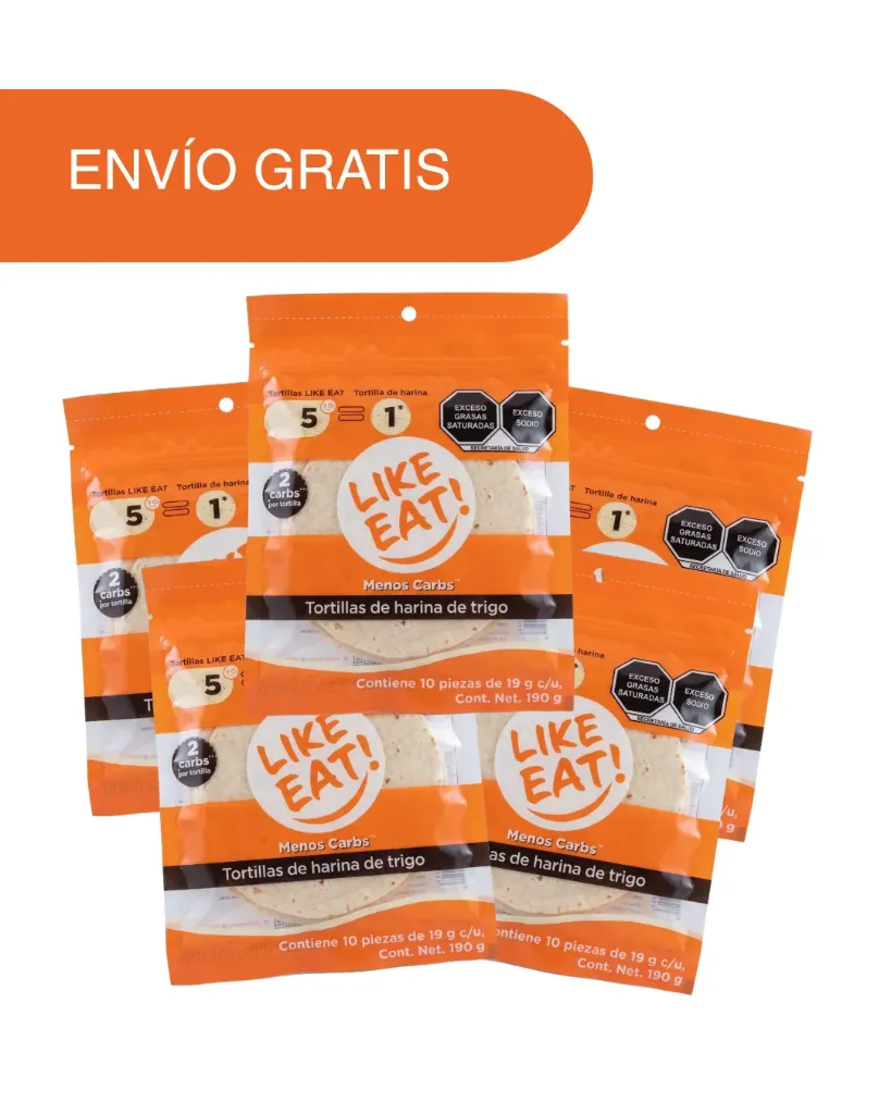 [BOGTX6XZGF] Combo 5 Paquetes de Tortillas de harina