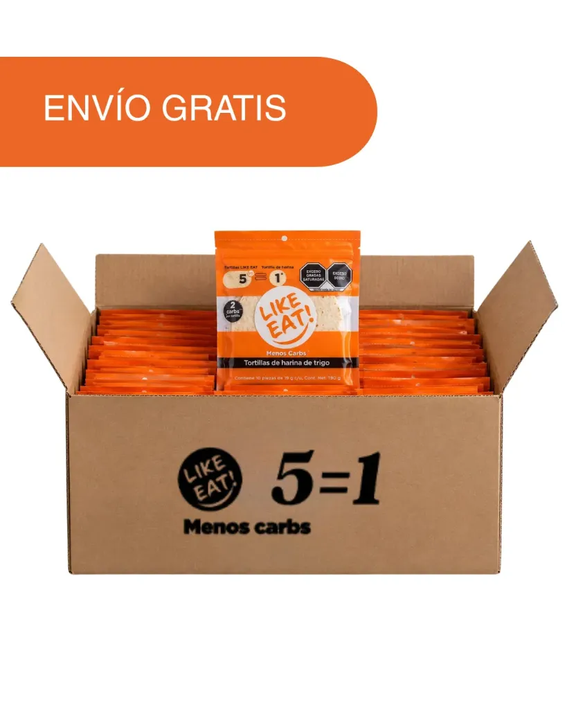 Combo 50 Paquetes de Tortillas de harina