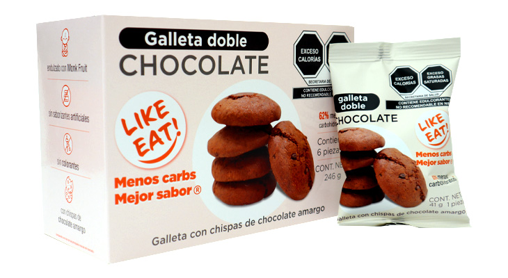 Galleta doble chocolate